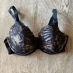 Paramour Elegant Black Lace Bra